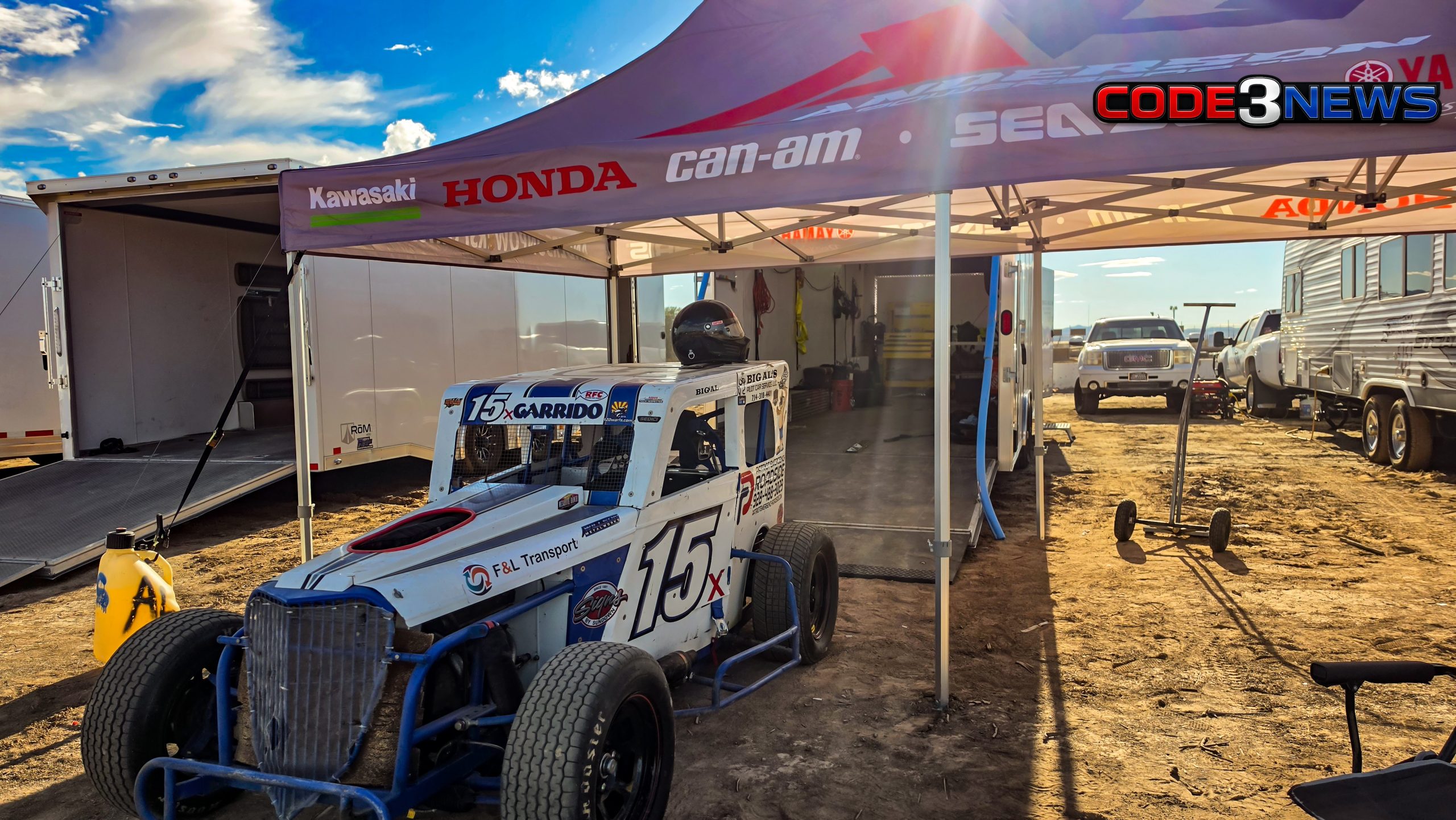 Mohave Valley Raceway race car at the 4th Annual Jerry Dodd Memorial