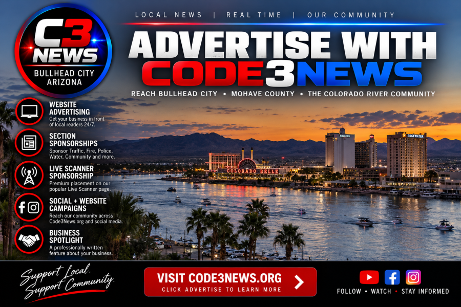 Code3News Advertising Bullhead City - Code3News