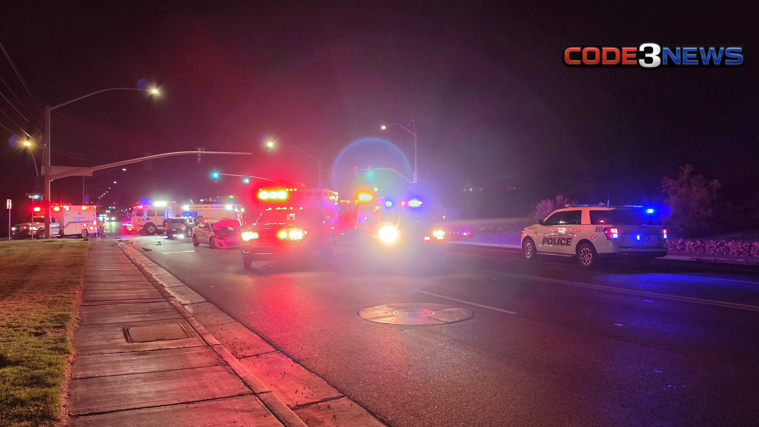 Bullhead City Bullhead City Three Transported - Code3News