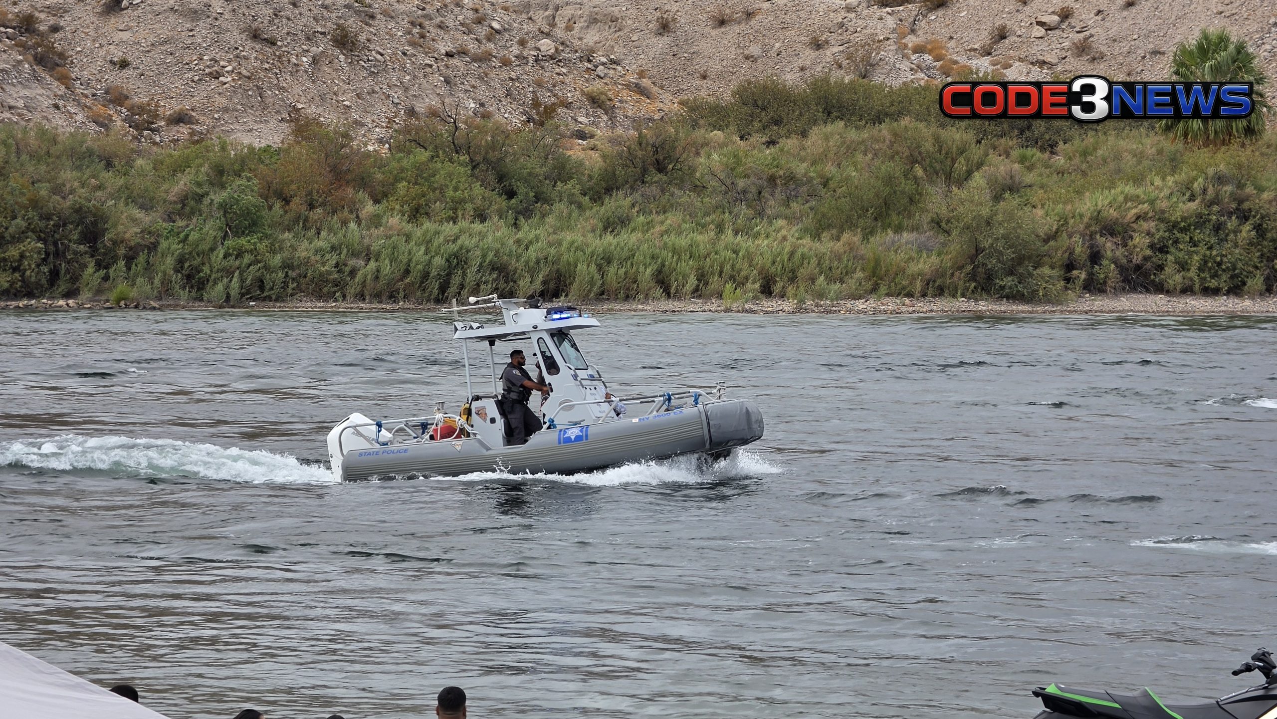 Bullhead City Police Re-Apprehend Suspect After Jumping From Patrol Vessel