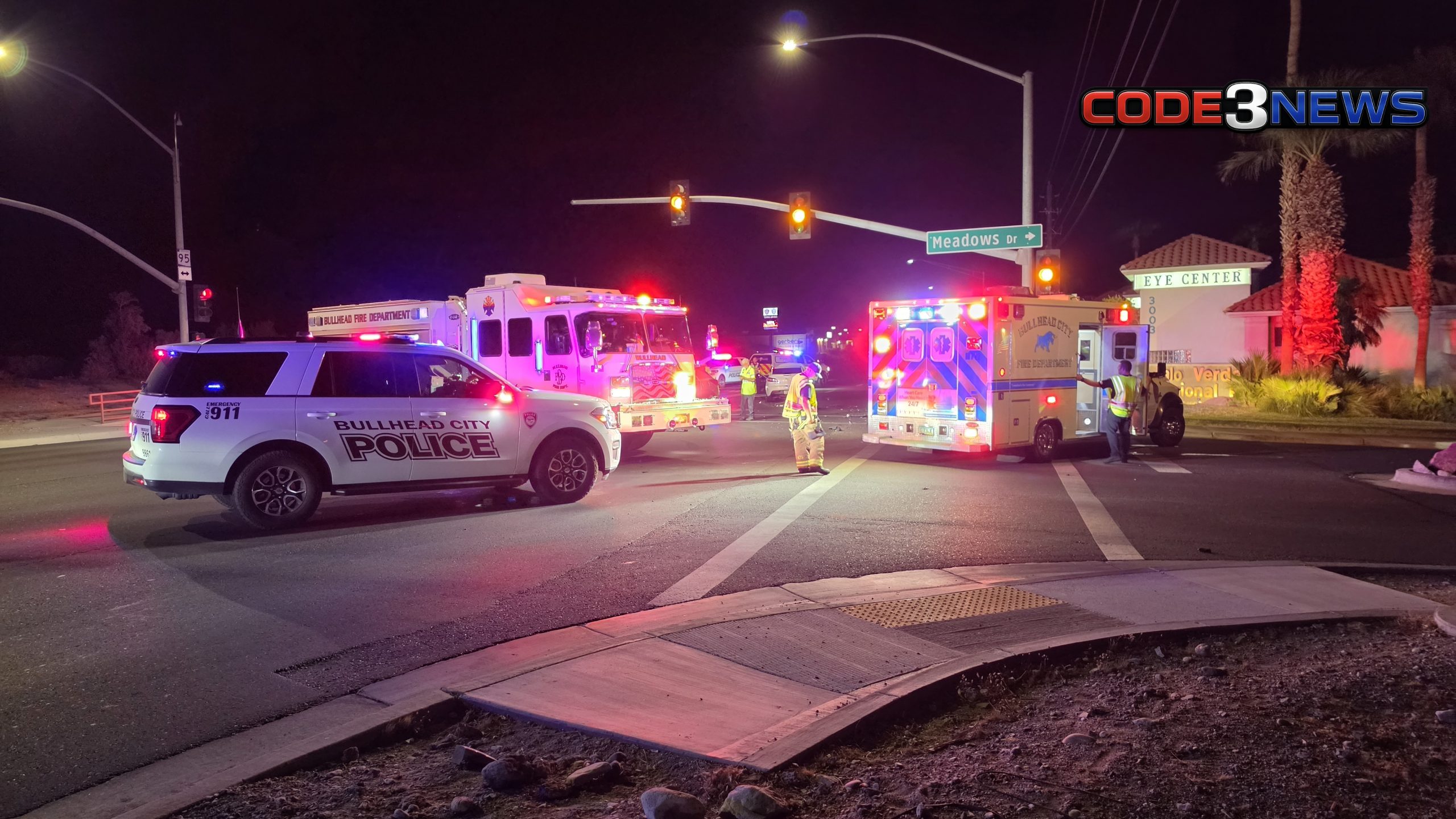 Bullhead City Bullhead City Three Transported - Code3News