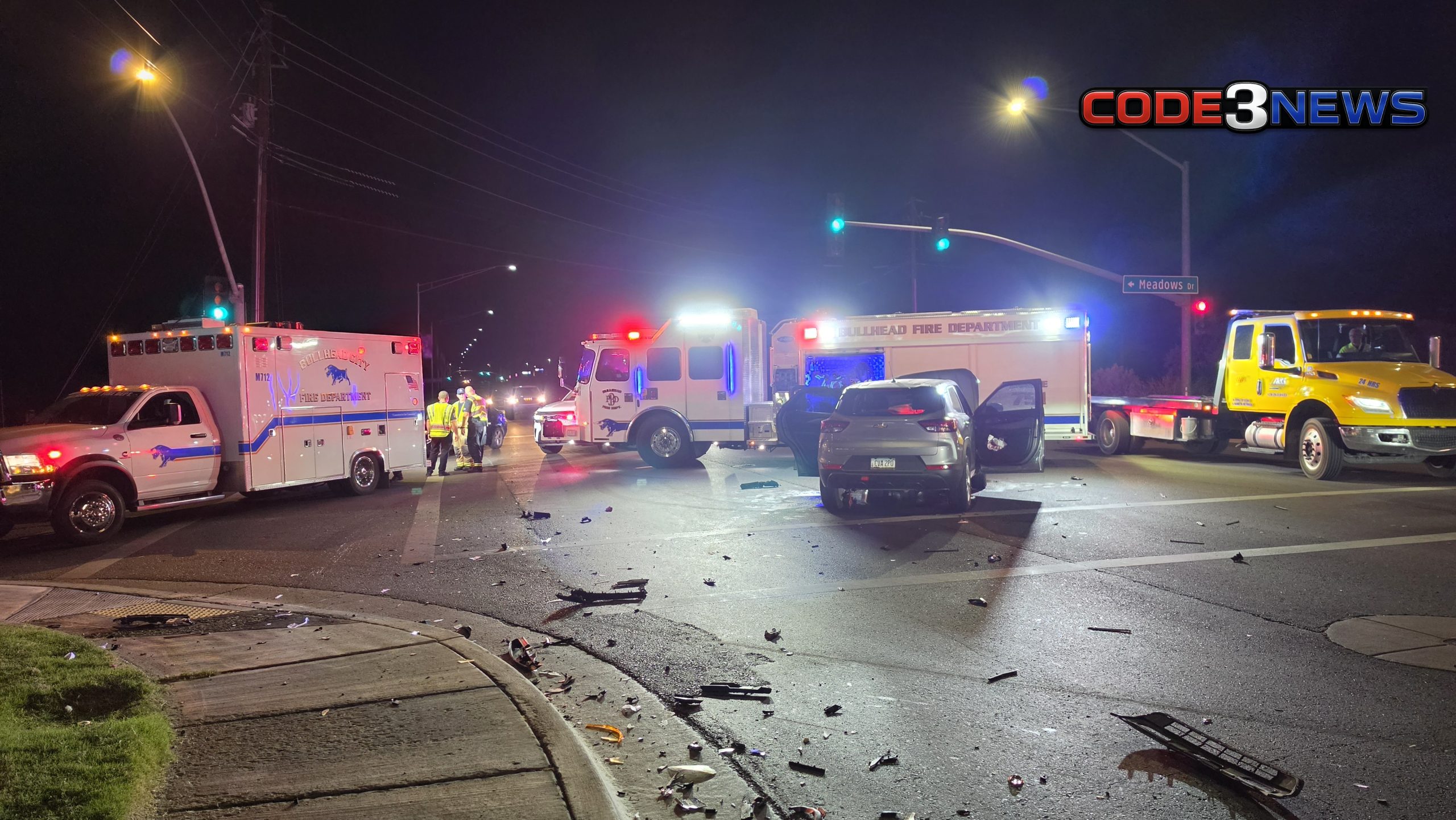 Bullhead City Bullhead City Three Transported - Code3News