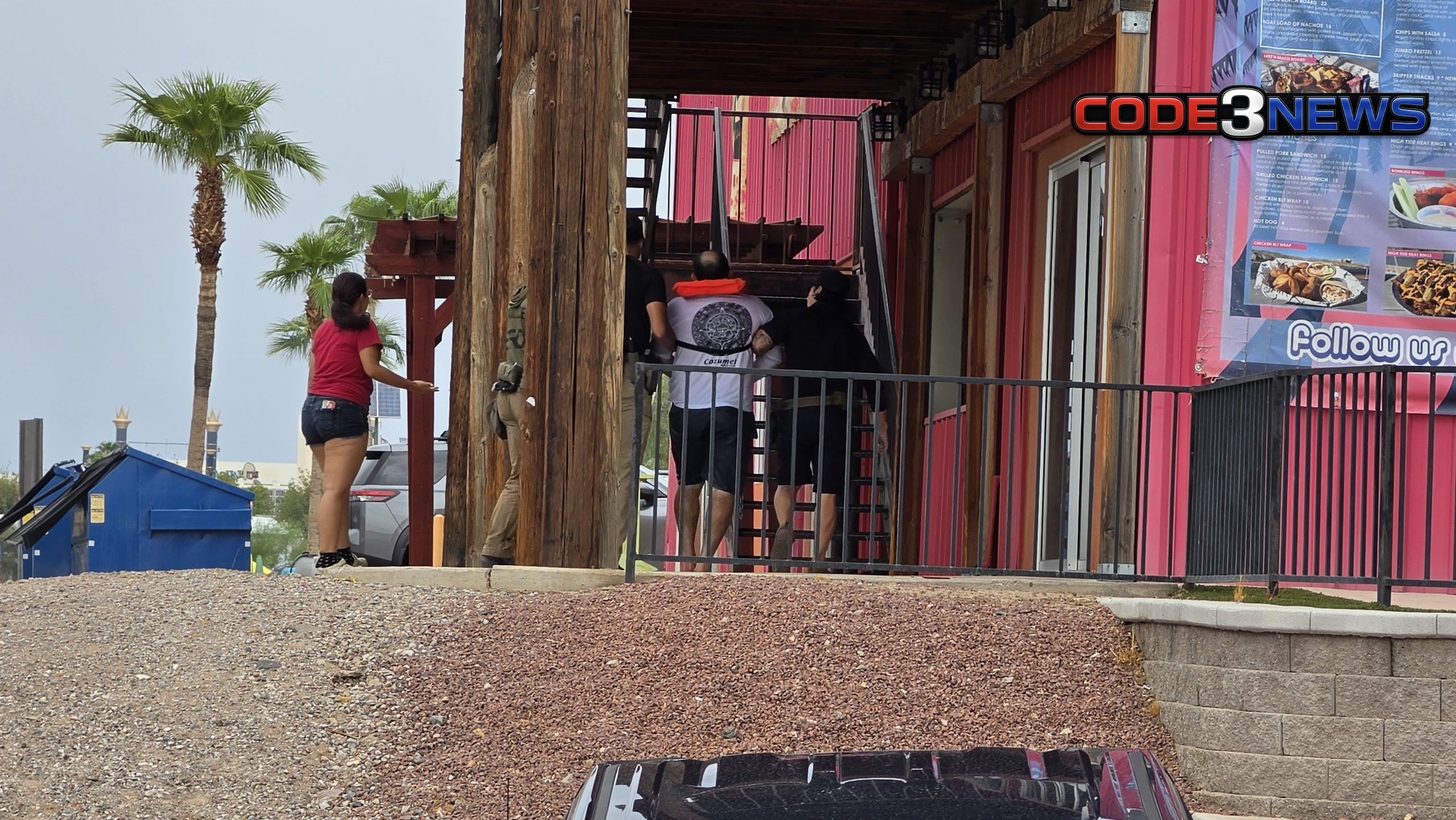 Bullhead City Police Re-Apprehend Suspect After Jumping From Patrol Vessel