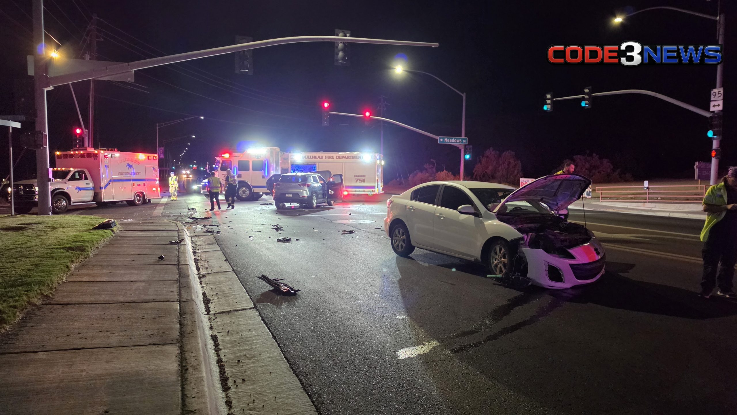 Bullhead City Bullhead City Three Transported - Code3News