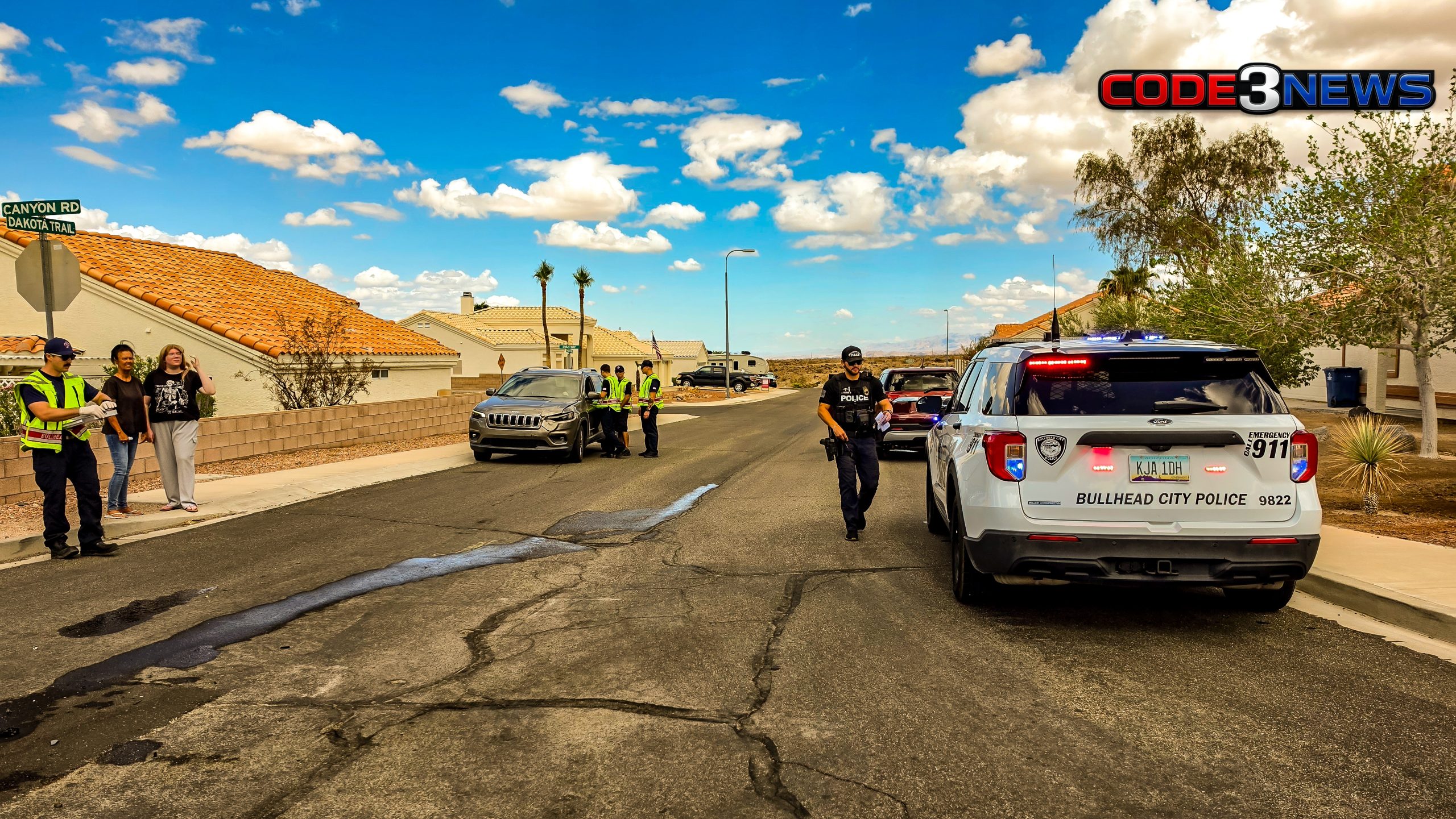 Collision on Canyon Road Collision - Code3News