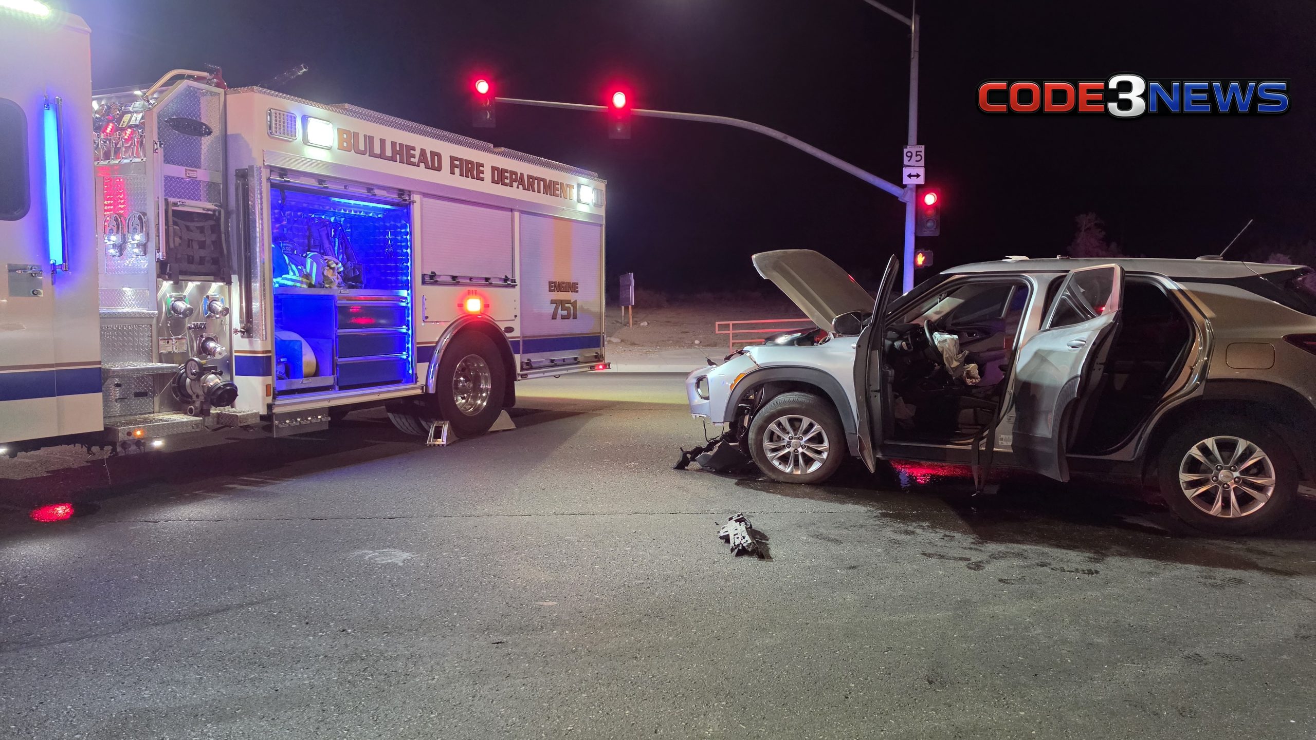 Bullhead City Bullhead City Three Transported - Code3News