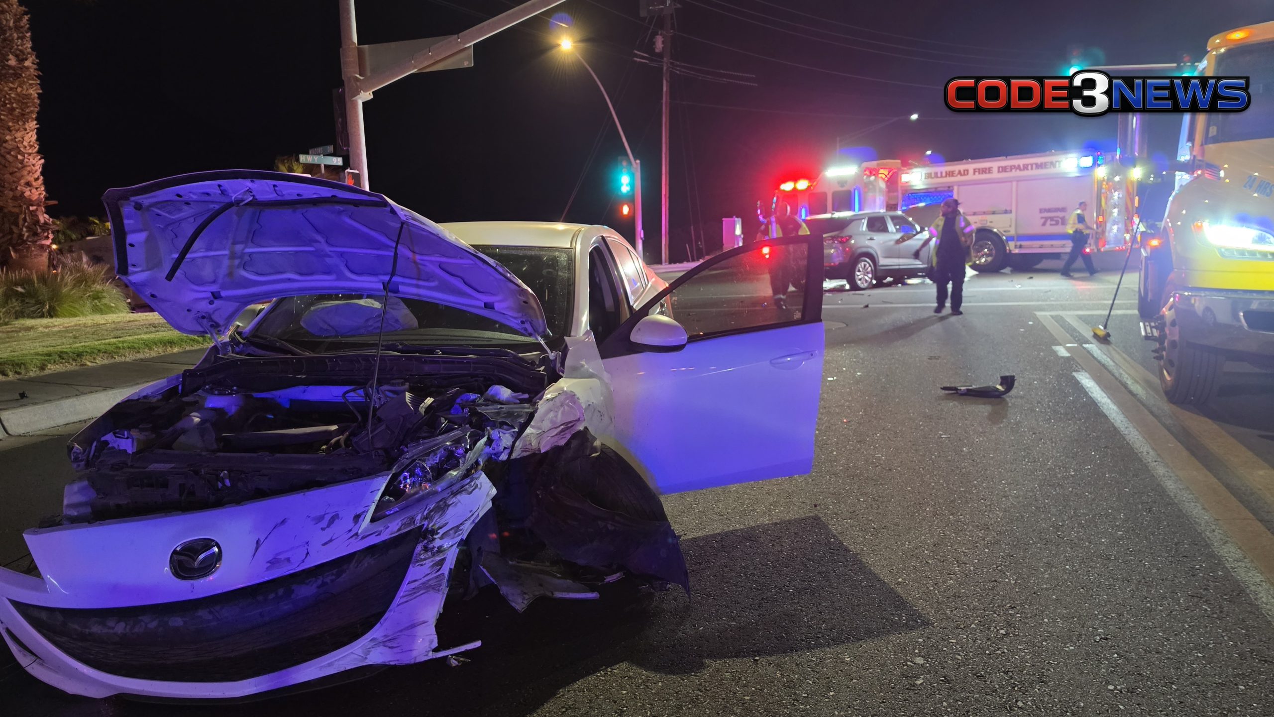 Bullhead City Bullhead City Three Transported - Code3News