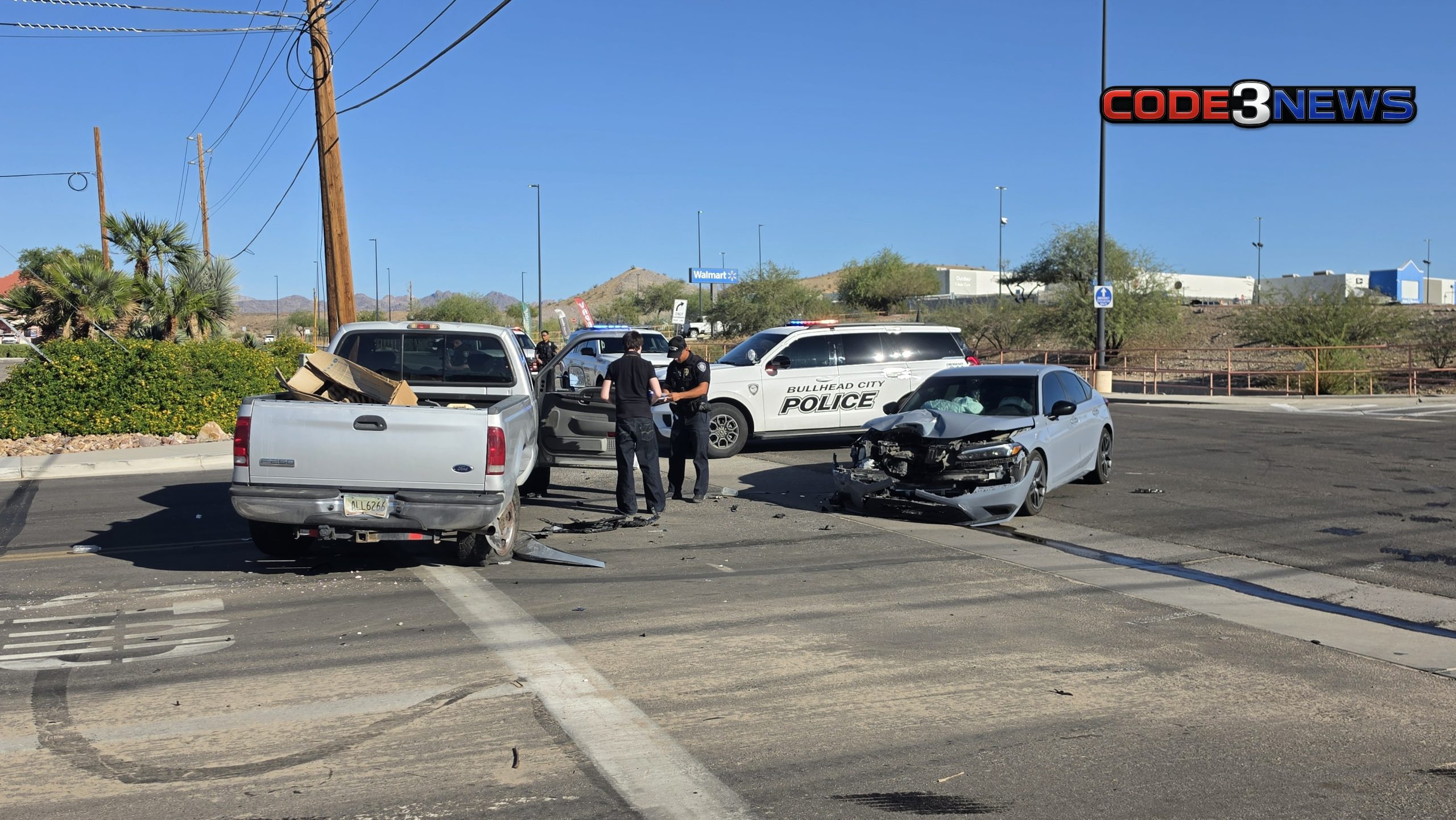 Bullhead City Traffic Collision - Code3News