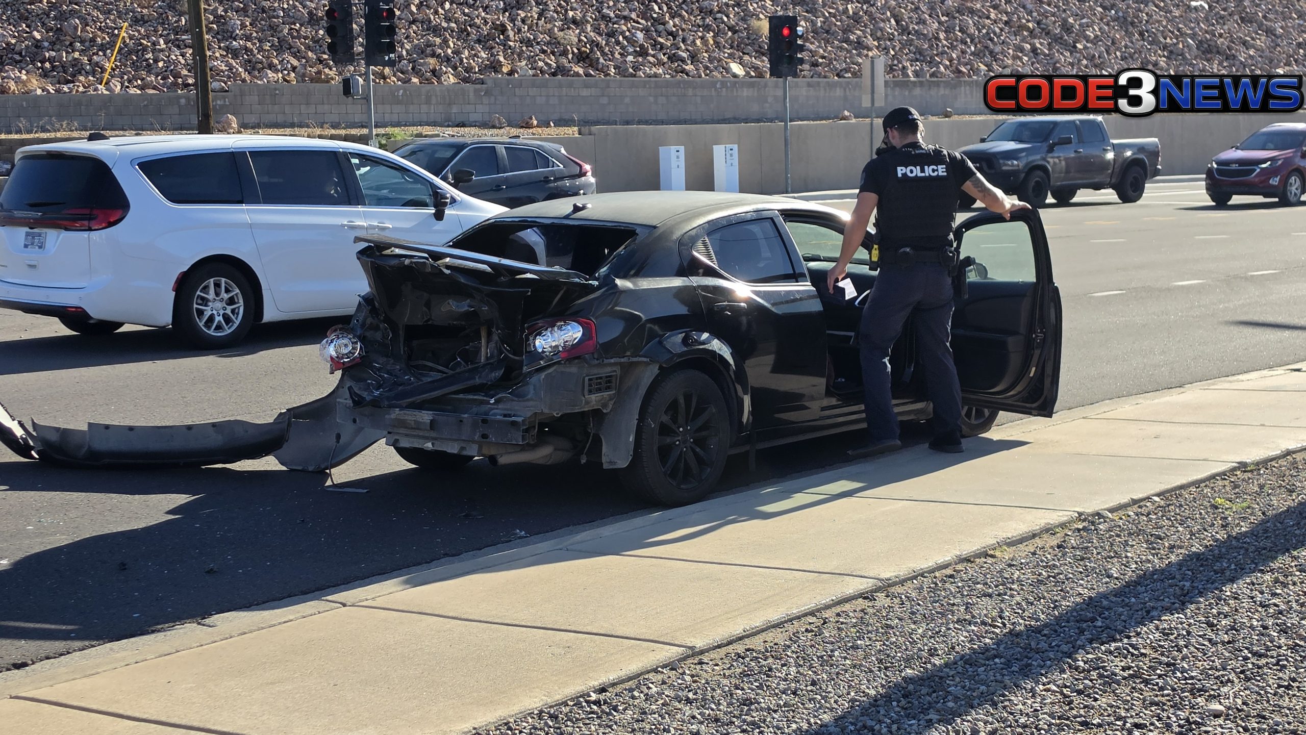 City Silver Creek Road Collision - Code3News