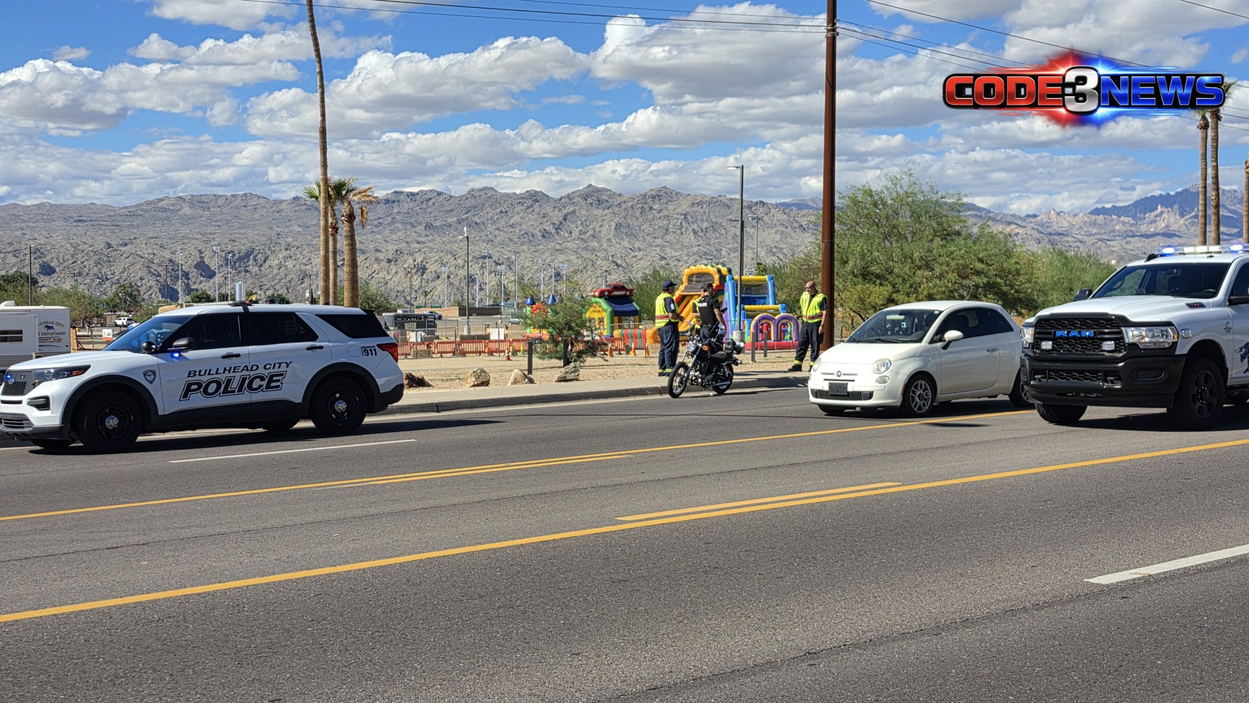 Female Motorcycle Rider Goes Down Near - Code3News
