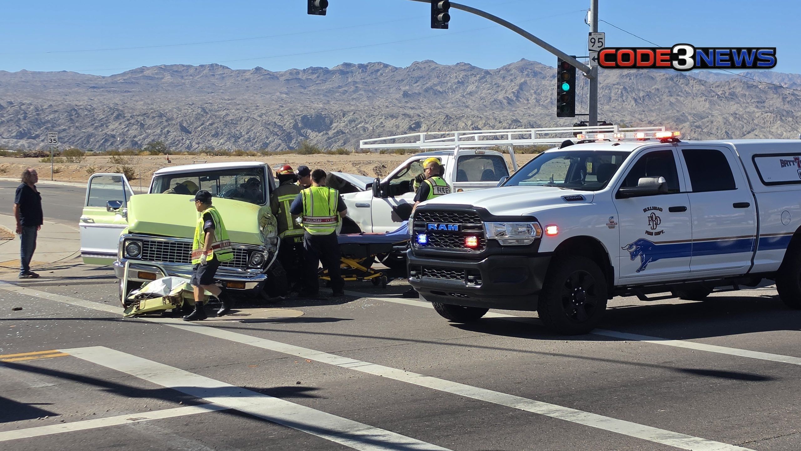 Bullhead City Traffic Collision - Code3News