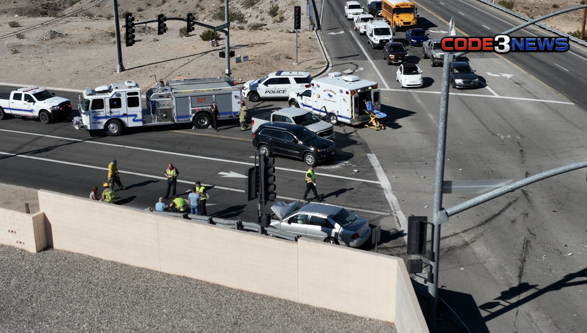 on Silver Creek Road Crash - Code3News