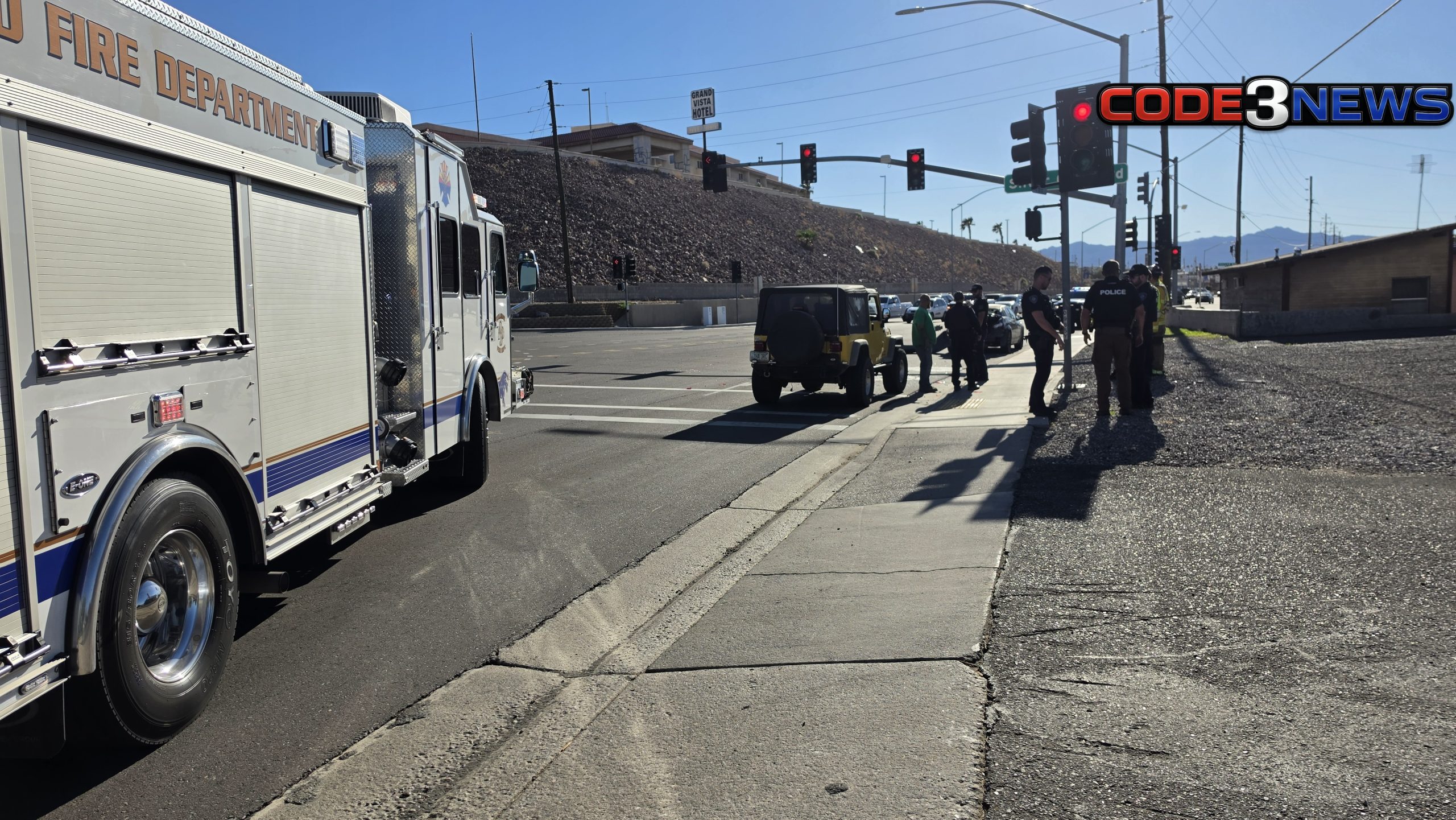 City Silver Creek Road Collision - Code3News