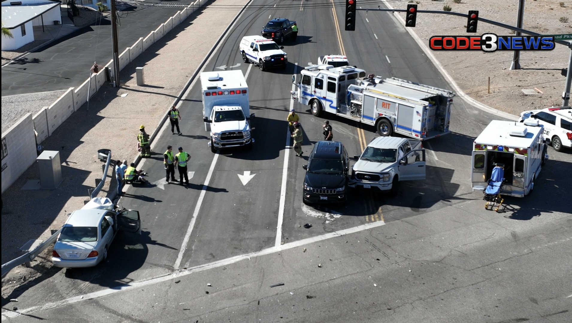 on Silver Creek Road Crash - Code3News