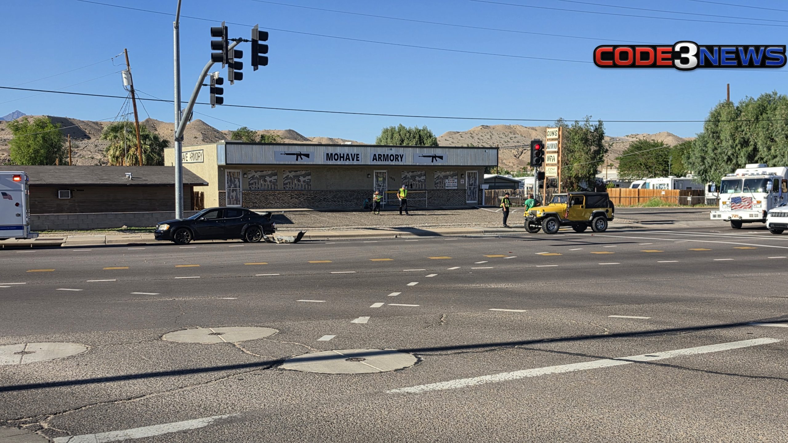 City Silver Creek Road Collision - Code3News