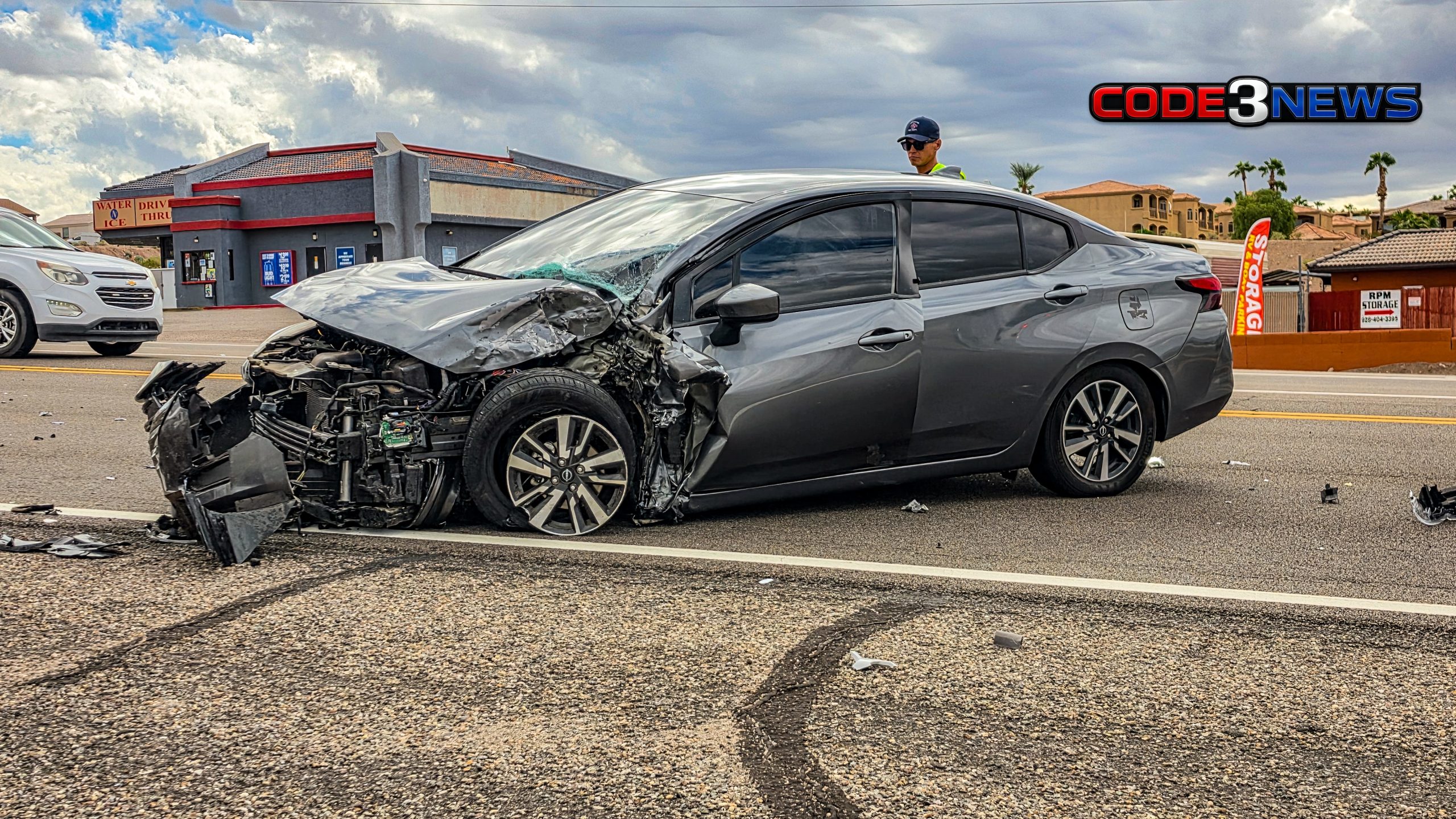 Bullhead City Landon Drive Collision - Code3News