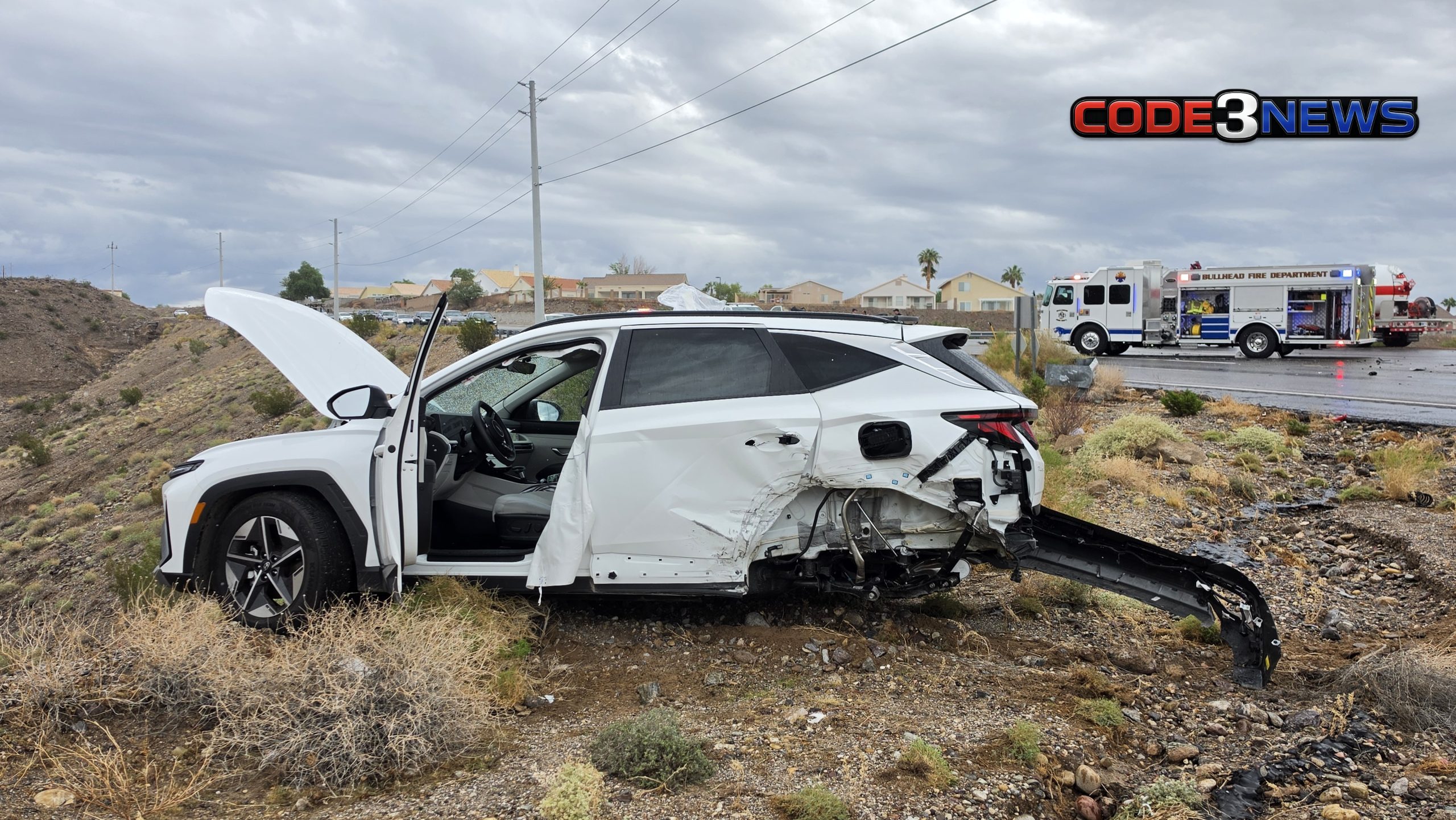Bullhead City Highway Crash - Code3News