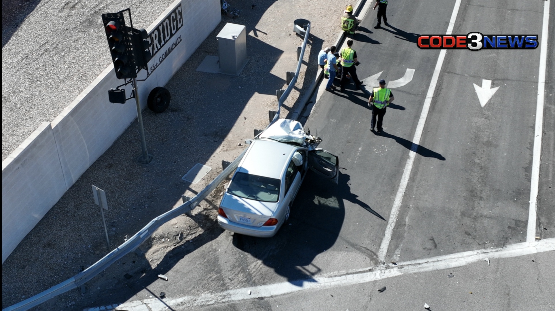 on Silver Creek Road Crash - Code3News