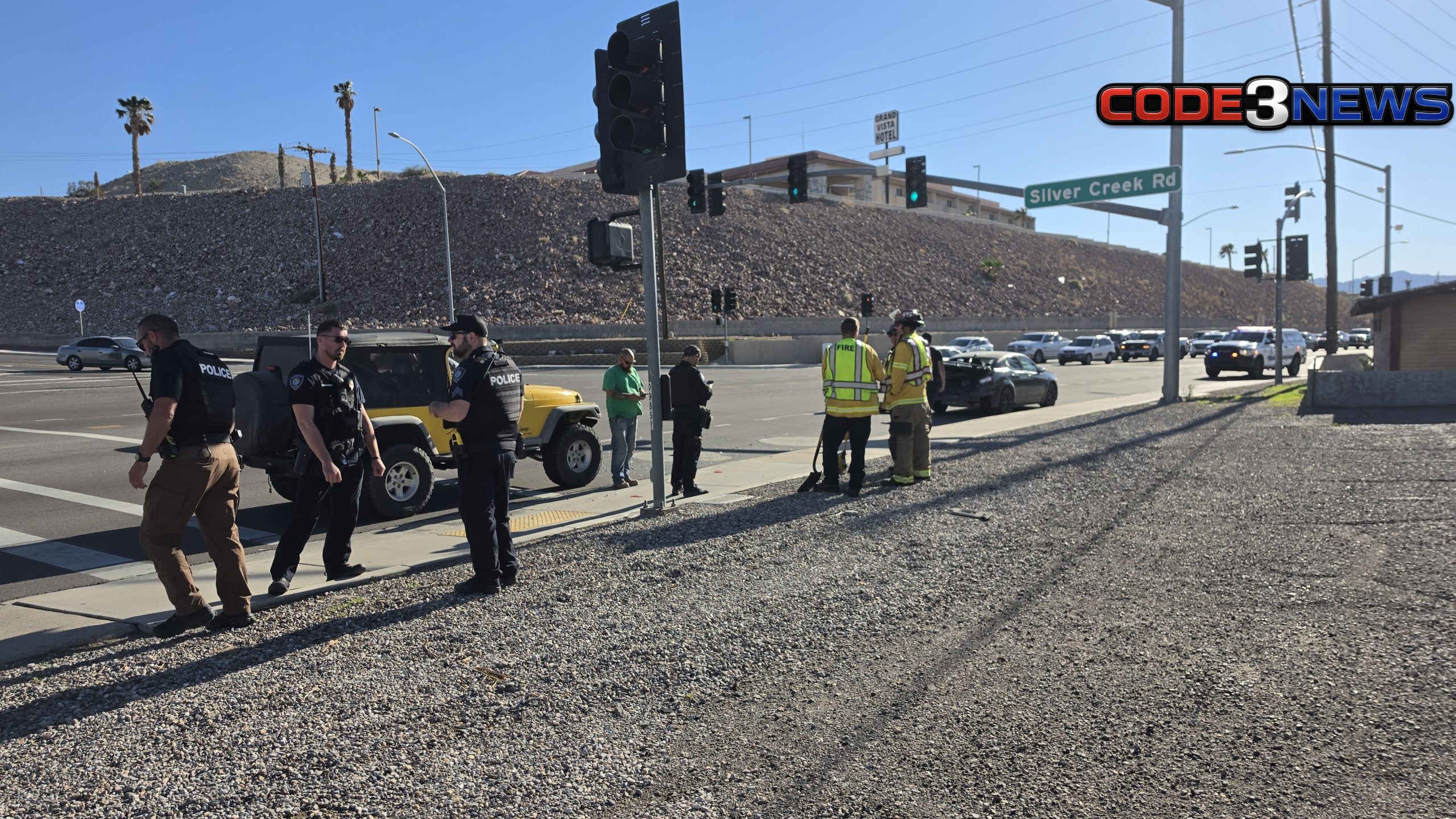 City Silver Creek Road Collision - Code3News